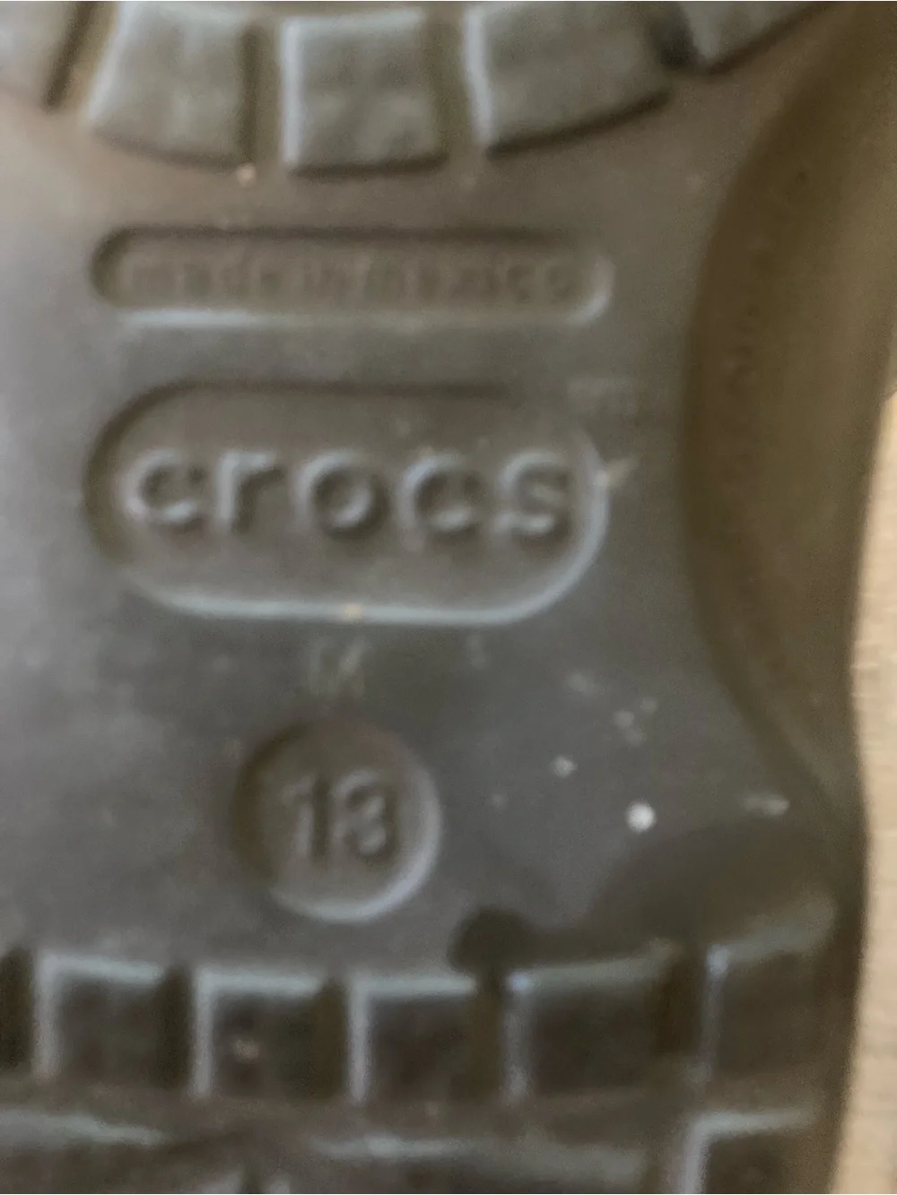 CROCS  Cutout Baya Clog  shoes men’s size 13
